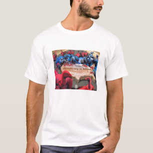 T-shirt GAUCHE et DROIT, PARADIGME - customisé
