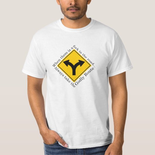 T-shirt Gauche ou Droite 2 (Devant)