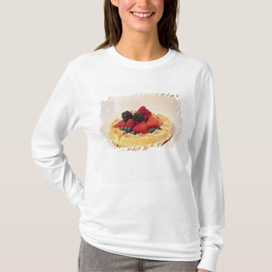 T-shirt Gaufre aux fruits frais (Devant)