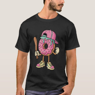 T-shirt Gaufre Baseball Égouttement