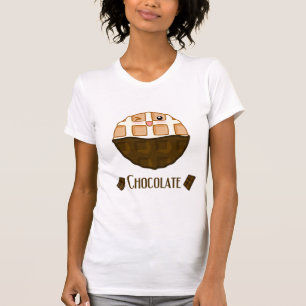 T-shirt Gaufre de chocolat