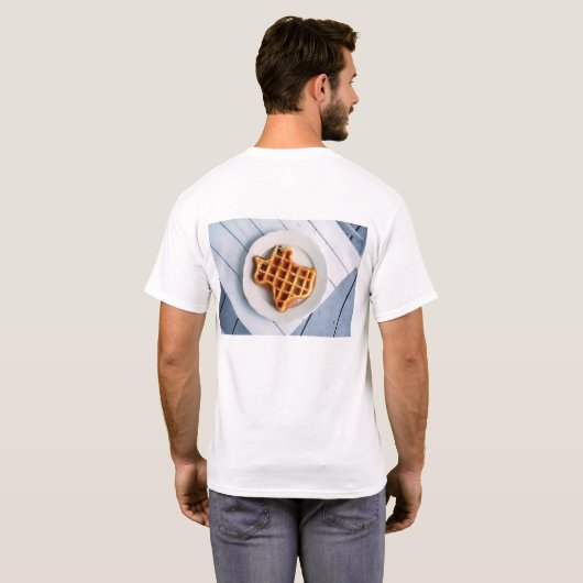T-shirt gaufre texane (Dos entier)