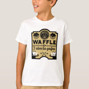 T-shirt gaufres de Belgique