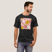 T-shirt gaufres de poulet (Devant entier)