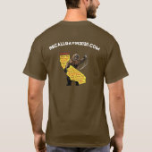 T-shirt Gavin n'est pas si brillant quand il parle (Dos)