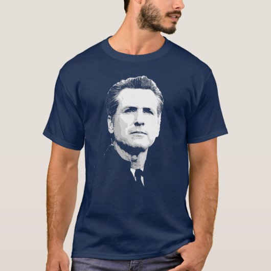 T-shirt Gavin Newsom (Devant)
