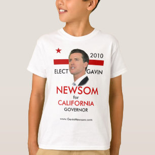 t-shirt Gavin Newsom 2010