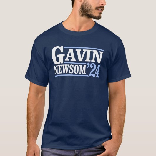 T-shirt Gavin Newsom '24 (Devant)