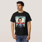 T-shirt Gavin Newsom pour le Président 2028 (Devant entier)