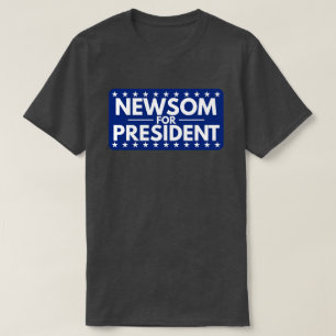T-shirt Gavin Newsom Pour Président