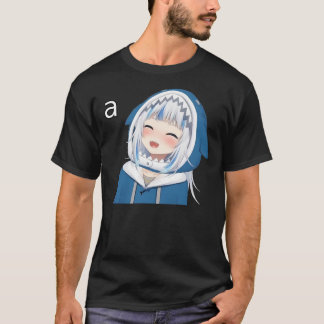 T-shirt Gawr Gura Hololive EN Vtuber Essentiel