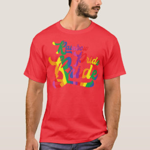 T-shirt Gay Bachelor Party Super Gay Rainbow Pride Brid