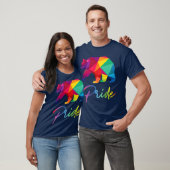 T-shirt Gay Bear Pride LGBT Rainbow Flag Pride Mois (Unisexe)