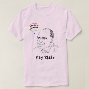 T-shirt Gay Blade LGBTQ+ Fierté Gay Humour