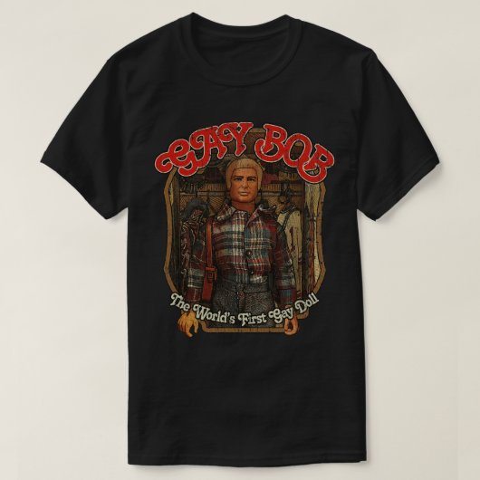 T-shirt Gay Bob Doll 1977 (Design devant)