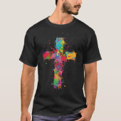 T-shirt Gay Christian Cross Christian Gay Pride Queer Chri (Devant)