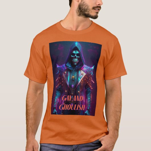 T-shirt Gay et Ghoulish (Devant)