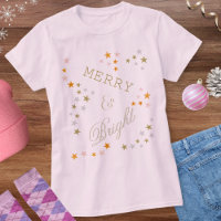 Gay et Lumineux Étoiles Faux Or Argent Noël