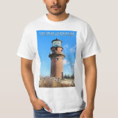 T-shirt Gay Head Lighthouse, Martha's Vineyard MA (Devant)