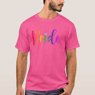 T-shirt Gay Lesbian Alliance de mariage LGBT Mariée Tee Ba