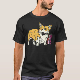 T-shirt Gay Lgbt Welsh Corgi mignonne Lesbienne Drapeau Co