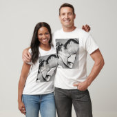 T-shirt GAY MALE KISS (Unisexe)