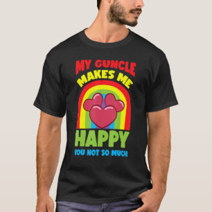 T-shirt Gay Oncle Pride Guncle 3
