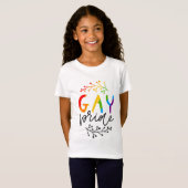 T-Shirt Gay pride (Devant entier)