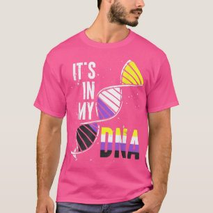 T-shirt Gay pride ADN non binaire Mois Drapeau Queer LGBTQ