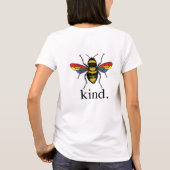 T-shirt Gay pride Bee Kind (Dos)