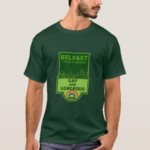T-shirt Gay pride Belfast - Brighton Irlande LGBT -