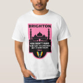 T-shirt Gay pride Brighton (Devant)