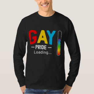T-shirt Gay pride Chargement LGBT Mois Transgender
