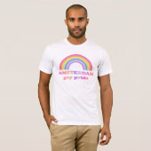 T-shirt Gay pride d'Amsterdam - Arc en ciel (Devant entier)