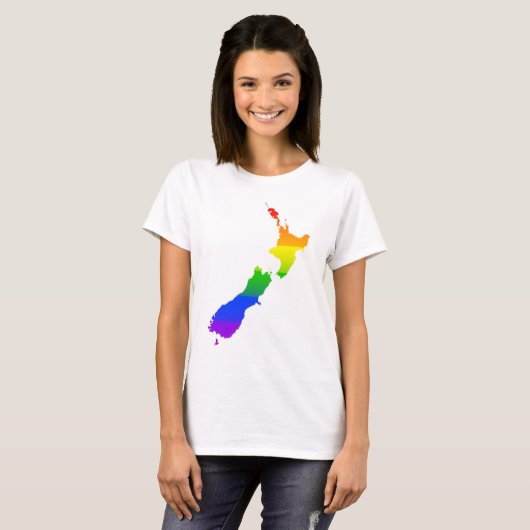 T-shirt Gay pride de NZ (Devant entier)