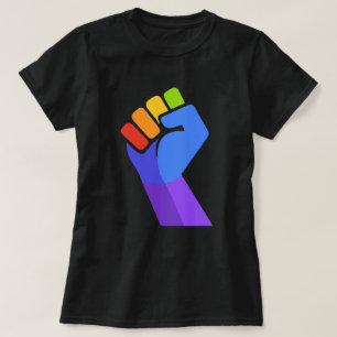 T-shirt Gay pride DE POINTE DE PLANCHE PERSONNALISABLE