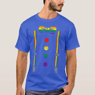 T-shirt Gay pride du drapeau arc-en-ciel LGBTQ pour Cravat
