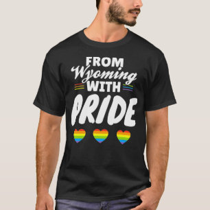 T-shirt Gay pride du Wyoming