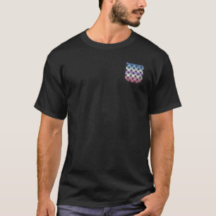 T-shirt Gay pride Égalité Bi Genre Drapeau Pocket Lgbtq Gr