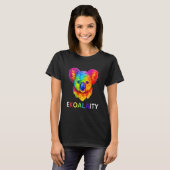 T-shirt Gay Pride EKOALAITY Koala 2023 Pride Flag (Devant entier)
