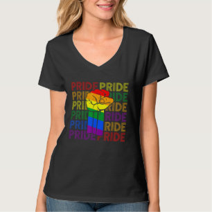 T-shirt Gay pride Fist Bump Lgbt - Lgbtq Lesbian Lgbt Mont