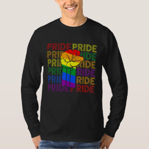 T-shirt Gay pride Fist Bump Lgbt - Lgbtq Lesbian Lgbt Mont