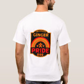 T-shirt Gay pride Ginger (Dos)