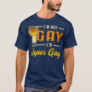 T-shirt Gay pride Je Ne Suis Pas Gay Je Super Lgbt Aimer D
