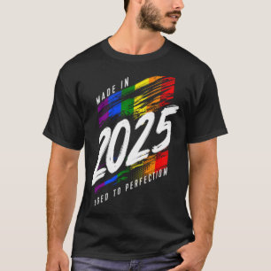 T-shirt gay pride LGBT d'anniversaire 2025 (1)