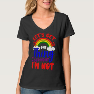 T-shirt Gay pride Lgbtq Obtenons une chose Tout de suite J