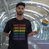 T-shirt GAY PRIDE LGBTQ - Texte extensible personnalisable