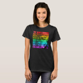 T-shirt Gay Pride LGBTQ  The World Has Bigger Problems Rai (Devant entier)