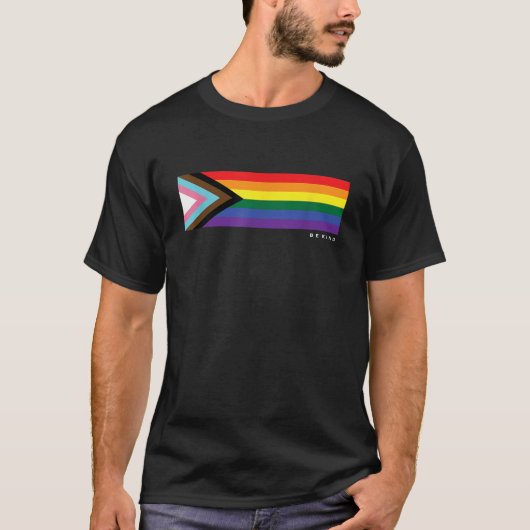 T-shirt Gay pride Rainbow Drapeau Peinture T Chemise LGBT  (Devant)