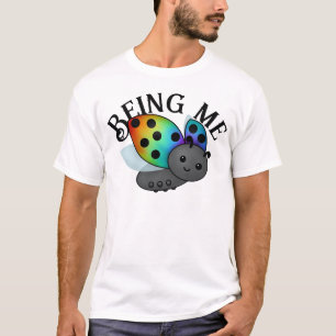 T-shirt Gay pride Rainbow Ladybug